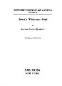 Cover for Boone's wilderness Road