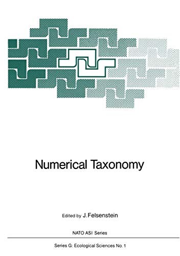 Cover for Numerical Taxonomy