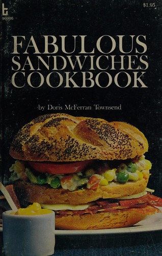 Cover for Fabulous sandwiches cookbook.