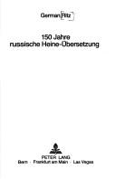 Cover for 150 Jahre russische Heine-Übersetzung