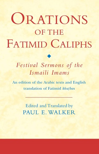Cover for Orations of the Fatimid caliphs