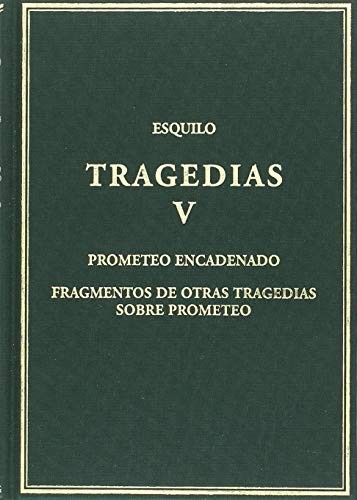 Cover for Tragedias, V