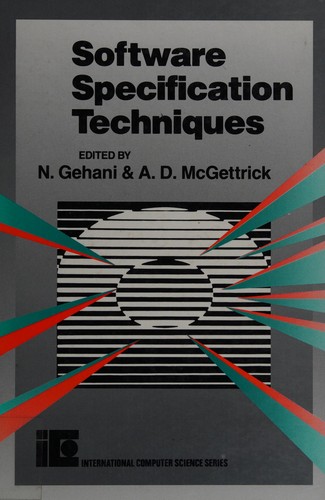 Cover for Software specification techniques