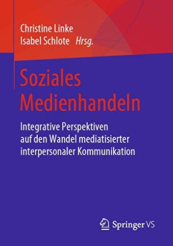 Cover for Soziales Medienhandeln