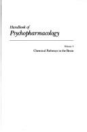Cover for Handbook of psychopharmacology.