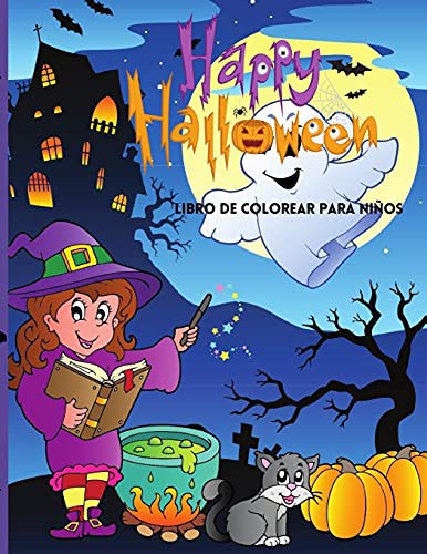 Cover for Happy Halloween Libro de colorear para niños