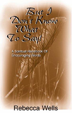 Cover for But I don't know what to say!