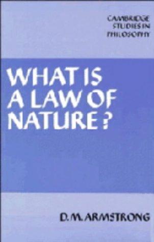 Cover for What is a law of nature?