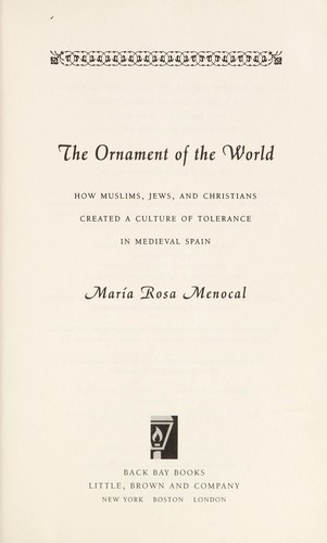Cover for The ornament of the world