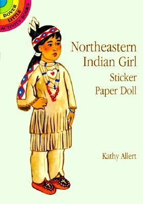 Cover for Northeastern Indian Girl Sticker Paper Doll