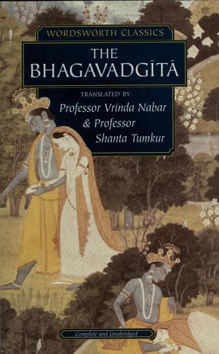 Cover for The bhagavadgita