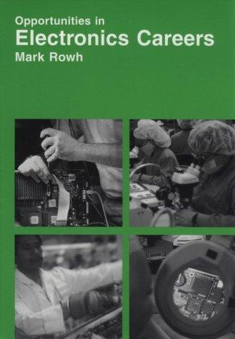 Cover for Opportunities in electronics careers