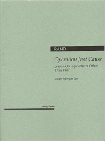 Cover for Operation Just Cause