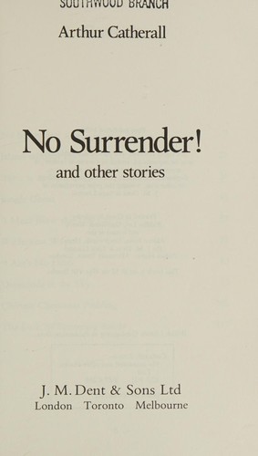 Cover for No Surrender! and Other Stories