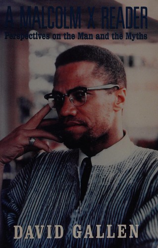 Cover for A Malcolm X reader