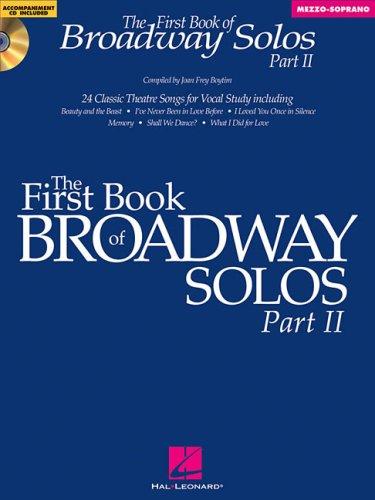 Cover for The First Book Of Broadway Solos Part II - Mezzo-Soprano