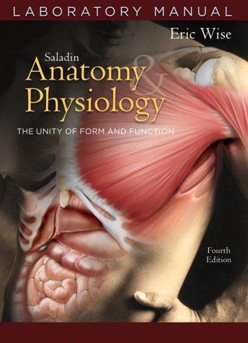 Cover for Anatomy and Physiology Laboratory Manual t/a 4/e