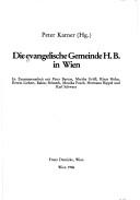 Cover for Die Evangelische Gemeinde H.B. in Wien