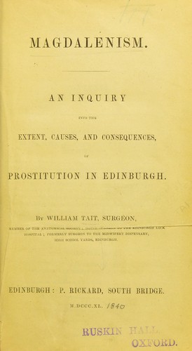 Cover for Magdalenism