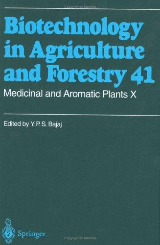 Cover for Medicinal and Aromatic Plants X