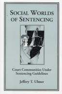 Cover for Social worlds of sentencing