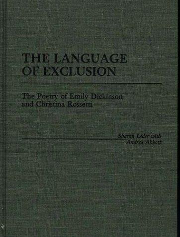 Cover for The language of exclusion