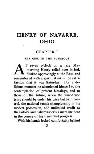 Cover for Henry of Navarre, Ohio