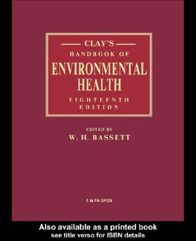 Cover for Clay's Handbook of Environmental Health