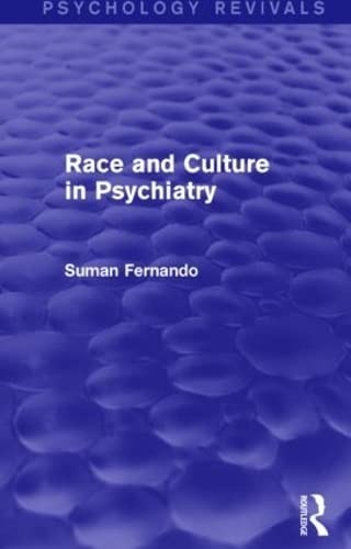 Cover for Race and Culture in Psychiatry (Psychology Revivals)