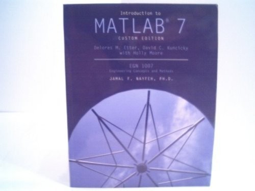 Cover for Introduction to Matlab 7 Custom Edition