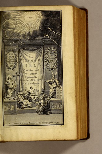 Cover for La Sainte Bible
