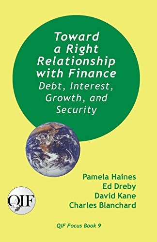 Cover for Toward a Right Relationship with Finance