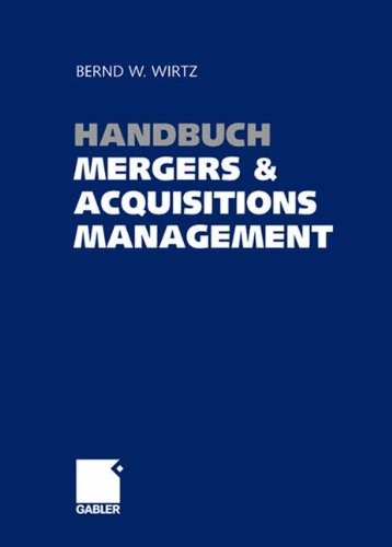 Cover for Handbuch Mergers & Acquisitions Management