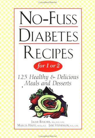 Cover for No-Fuss Diabetes Recipes for 1 or 2