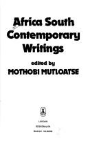 Cover for Africa south contemporary writings