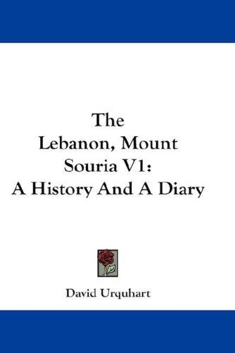 Cover for The Lebanon, Mount Souria V1