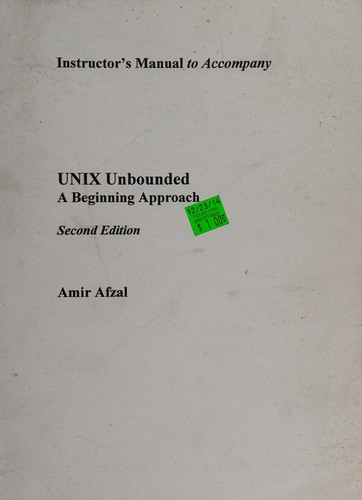 Cover for Instructors Manual