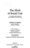 Cover for The myth of social cost