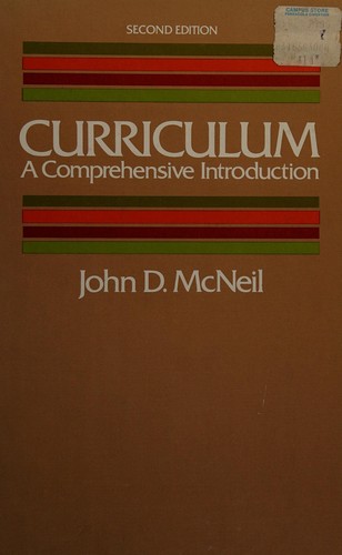 Cover for Curriculum