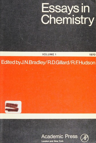 Cover for Essays in chemistry