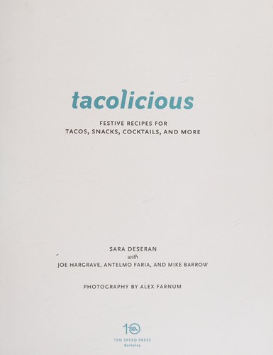 Cover for Tacolicious