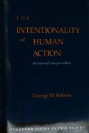 Cover for The intentionality of human action