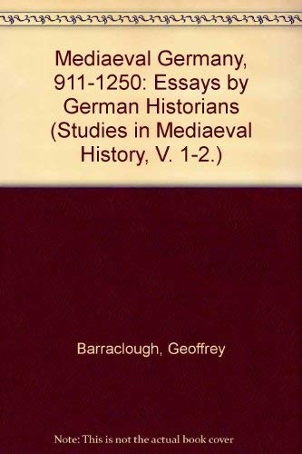 Cover for Mediaeval Germany, 911-1250