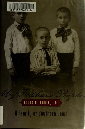 Cover for My father's people