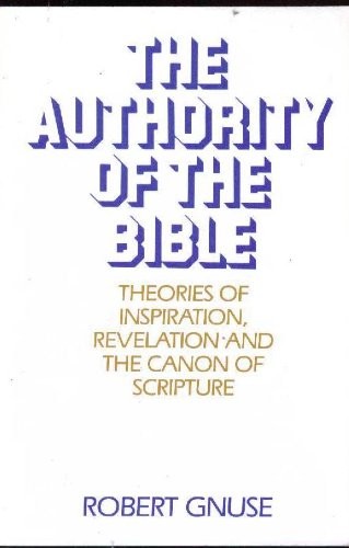 Cover for The authority of the Bible