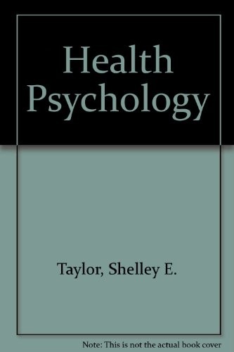 Cover for Health psychology