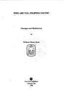 Cover for Who are you, Filipino youth?