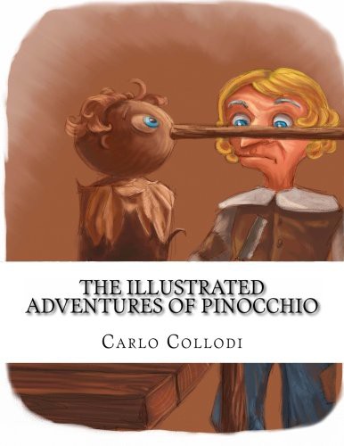 Cover for The Illustrated Adventures of Pinocchio