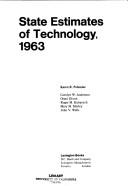 Cover for State estimates of technology, 1963