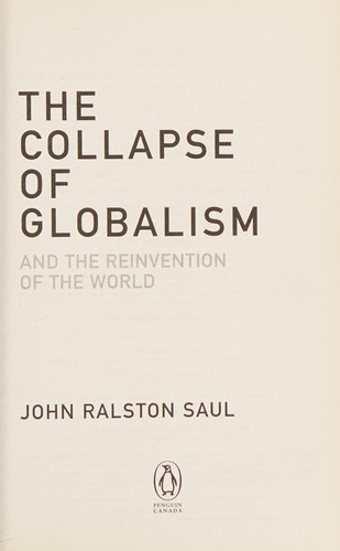 Cover for The collapse of globalism